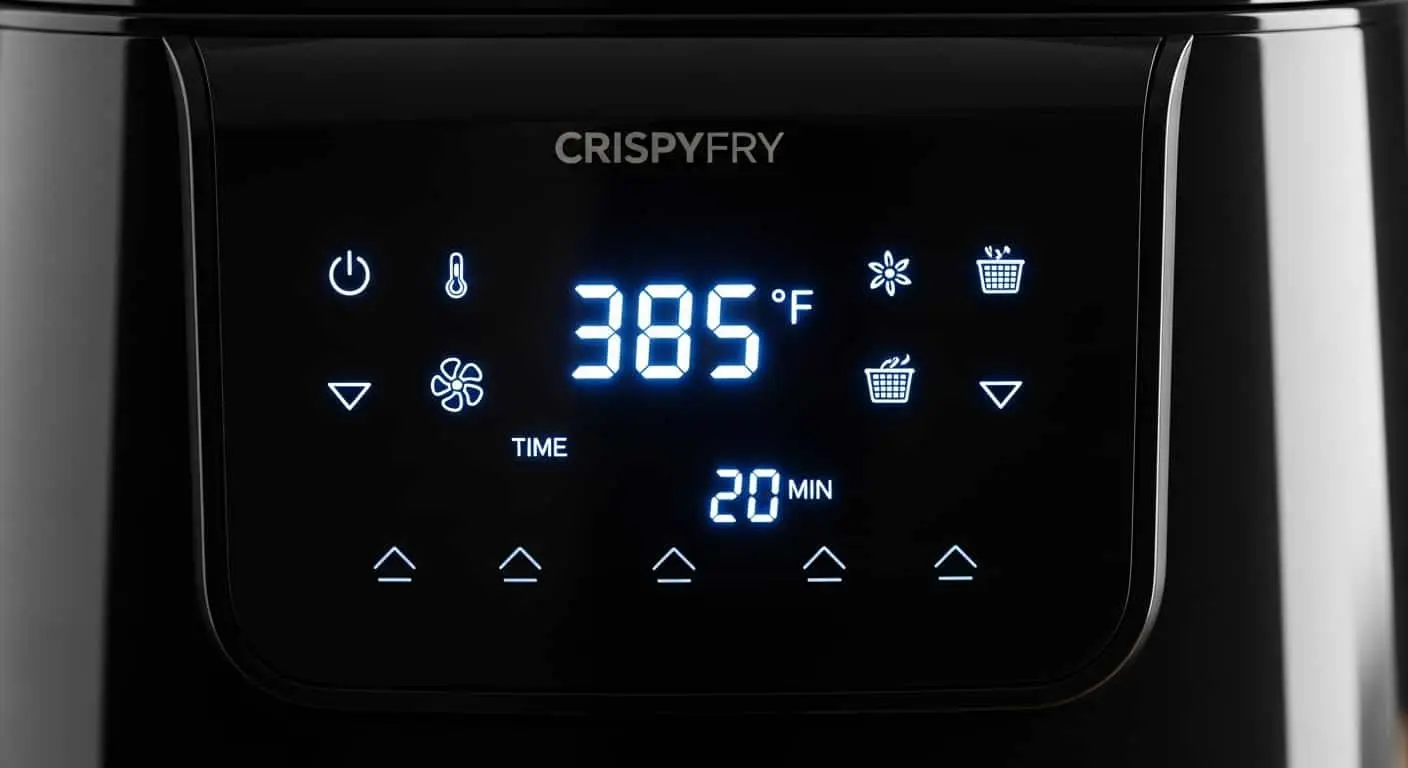 Setting air fryer temperature for frozen wings