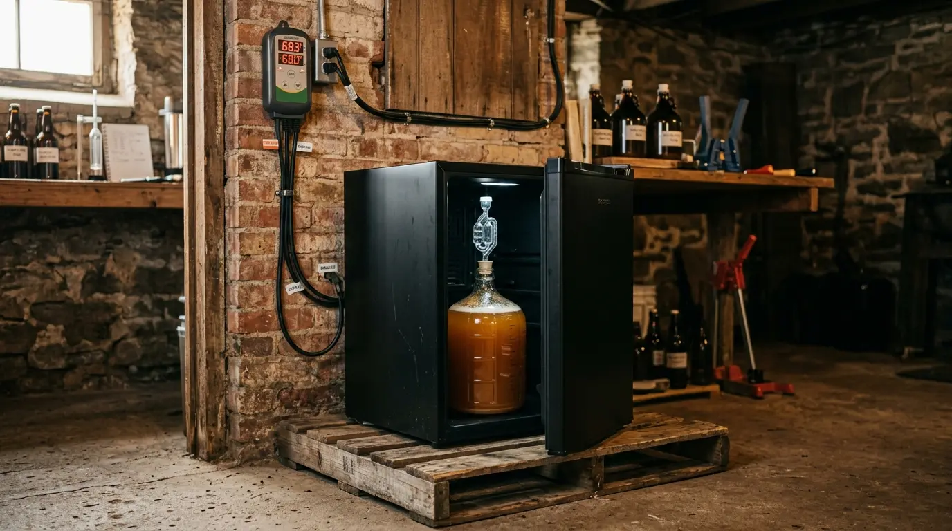 Inkbird ITC-308 Mini Fridge Setup for Perfect Fermentation (2026 Guide)