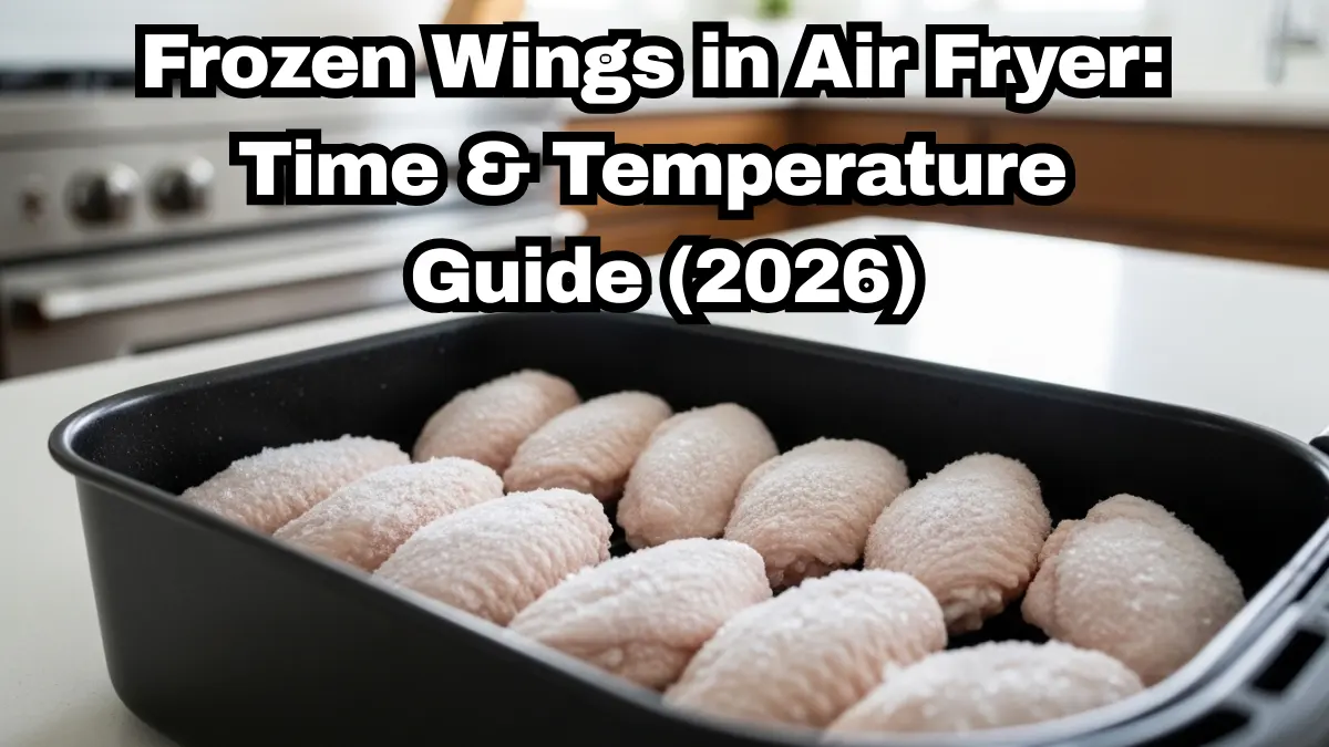 Frozen Wings in Air Fryer: Time, Temperature & Mistakes to Avoid