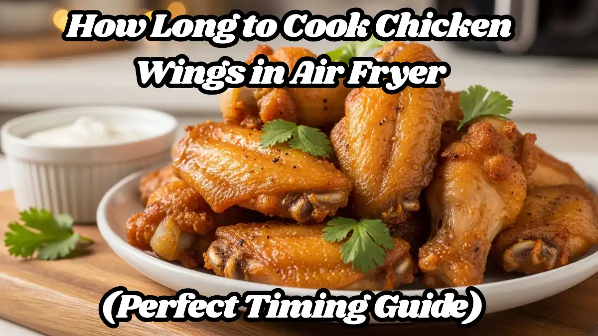 How Long to Cook Chicken Wings in Air Fryer (Timing Guide)