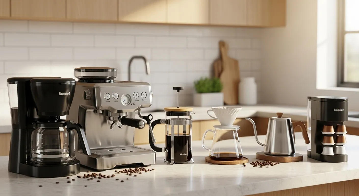 Types of Coffee Makers Explained