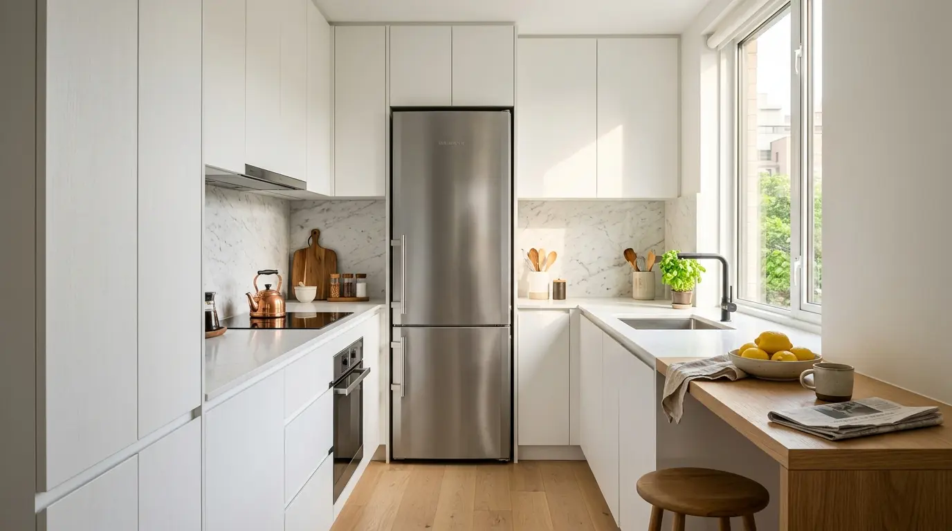 The Best Narrow Depth Bottom Freezer Refrigerator (2026 Buying Guide)