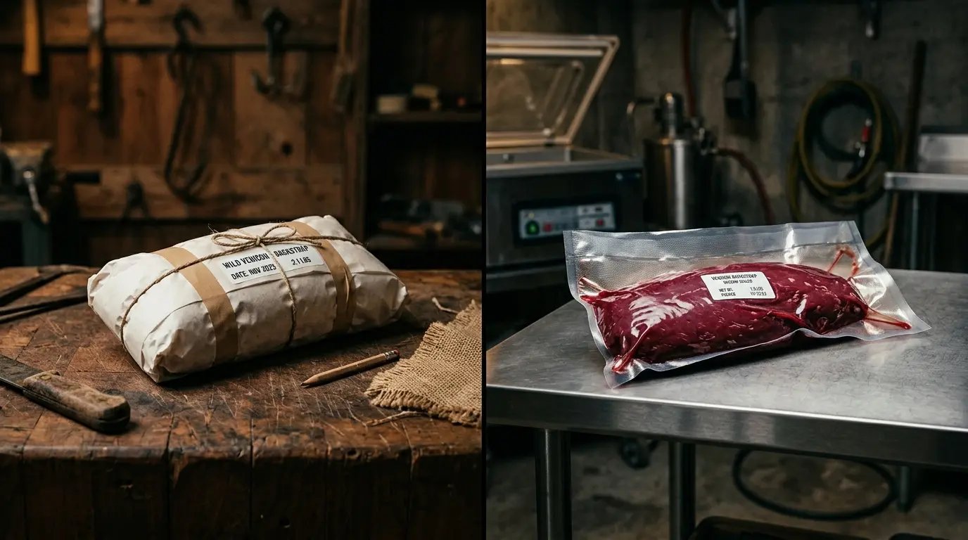 Vacuum Sealing vs. Butcher Paper for Venison: Preventing Freezer Burn (2026 Guide)
