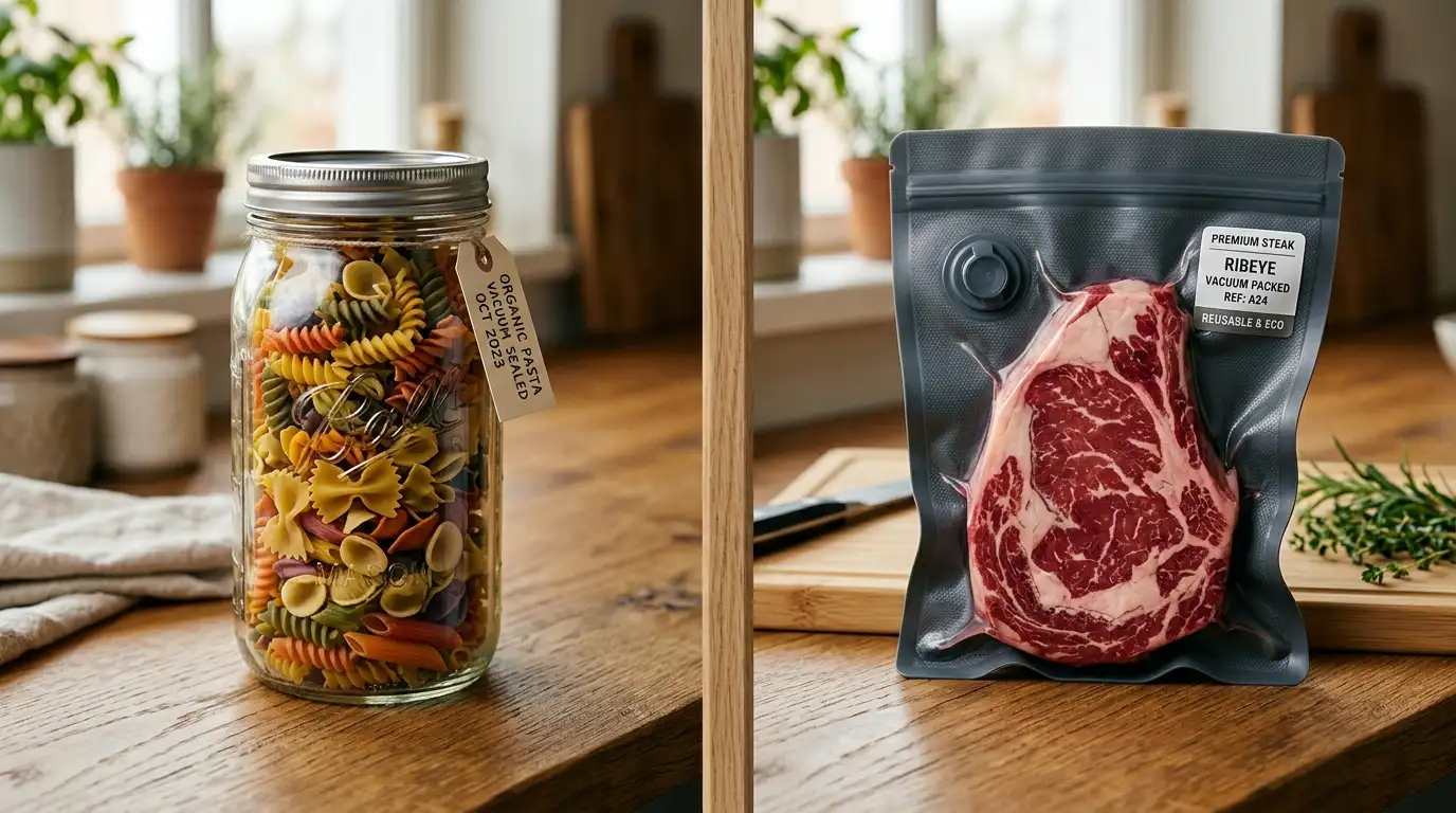 Mason Jars vs Reusable Silicone Bags for Vacuum Sealing (2026 Guide)