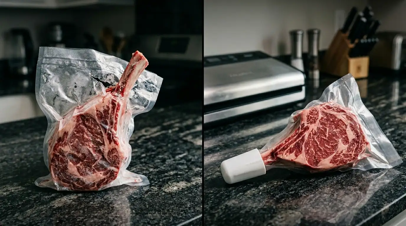 Stop Puncturing Bags: How to Vacuum Seal Bone-In Meat Perfectly (2026 Guide)
