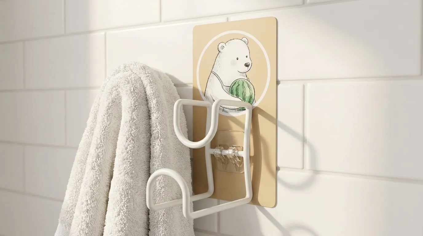 Doodle Bear Cute Wall Hooks Review: Heavy Duty Storage Meets Adorable Design